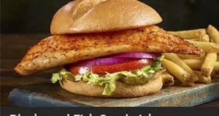 Ruby Tuesday Lunch Special Blackened Fish Sandwich