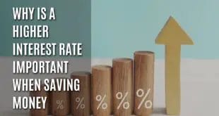why is a higher interest rate important when saving money